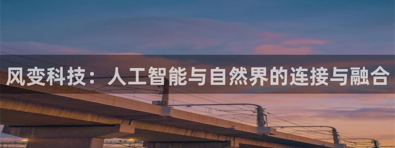 风变科技：人工智能与自然界的连接与融合