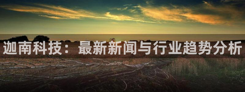 迦南科技：最新新闻与行业趋势分析